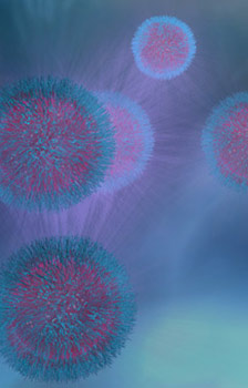 Nanoscopic plastic bubbles