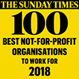 100 best not-for-profit organisations to work for - The Sunday Times