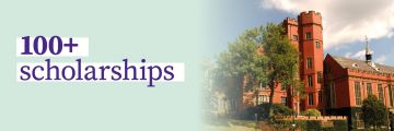 100+ scholarships - Firth Court building