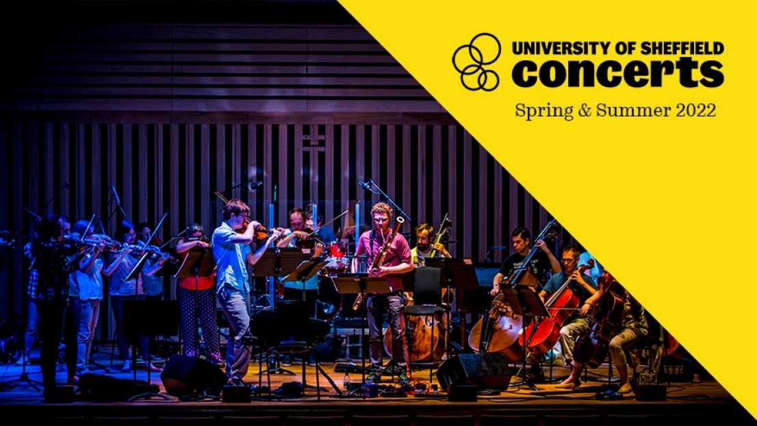 University of Sheffield concerts banner