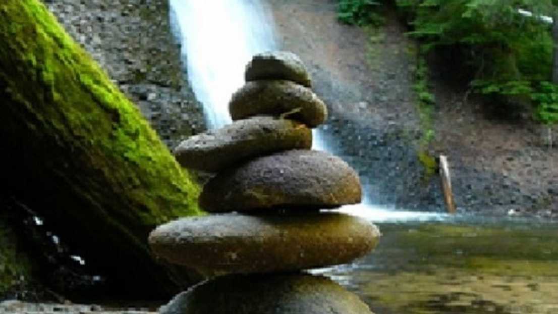 An image of a stack of rocks