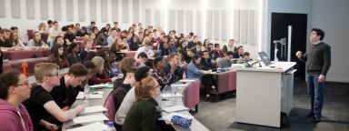 Photo of undergraduate lecture