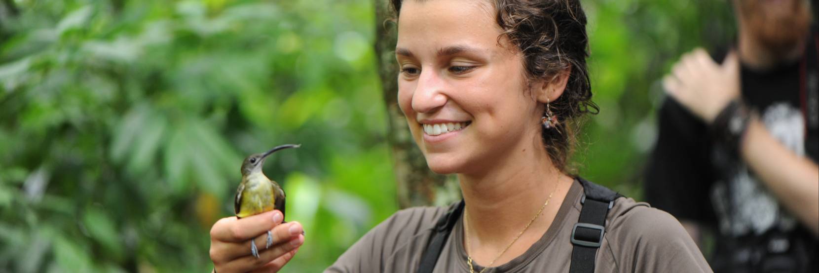 Borneo field course student