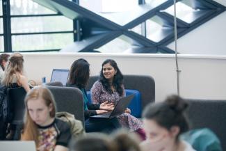 Image of postgraduate Information School student in the Diamond
