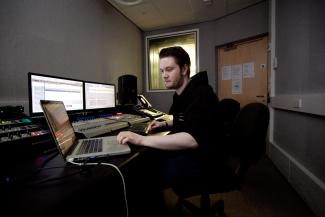 Image of James Surgenor, PhD student and graduate of MA Sonic Arts