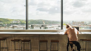 View from Information Commons
