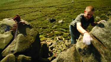 Rock climbing in the Peak District 15470 Thumbnail