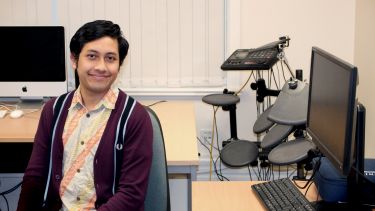 Image of Christ Aryanto, postgraduate student in the Department of Music