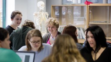 Group of archaeology postgraduates