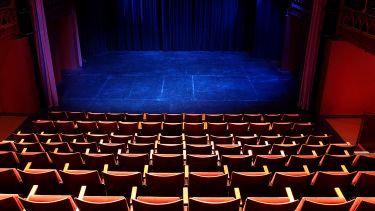 Inside of a drama studio