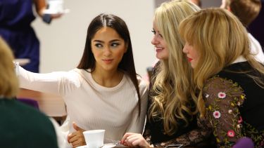 Magazine journalism postgraduates in a group