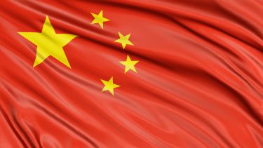 China flag.