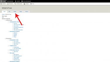 Accessing the Group Media Library.
