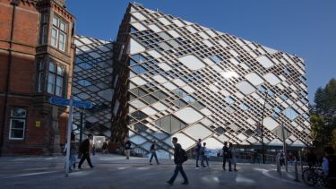 Diamond building at the University of Sheffield