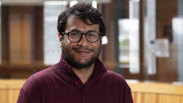 PhD student Harsh Trivedi.