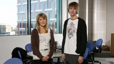 Undergraduate French students. 