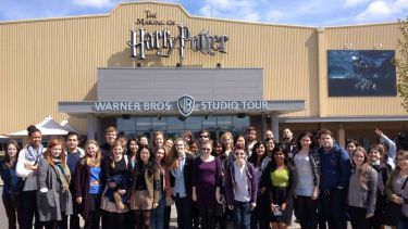 Harry Potter studios residence life trip 