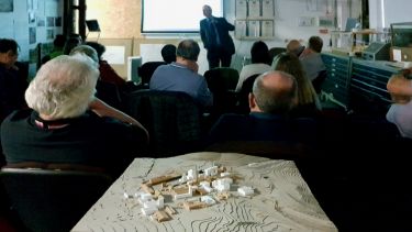 Presentation to council at Chatterley Colliery