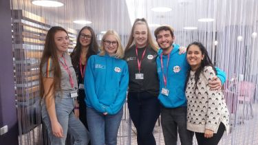 A group of Residence Life mentors
