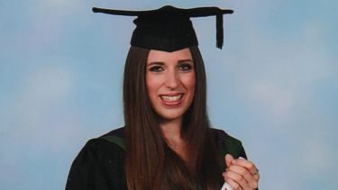 Civil Engineering graduate Sarah Leggett.