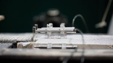 HSL lab close up concrete