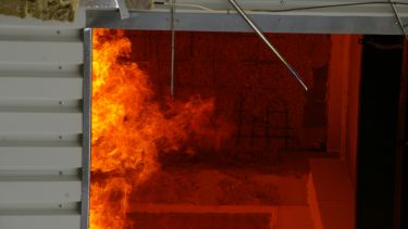 Fire spalling in Civil Engineering.