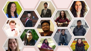 montage of PGR scholarship holders