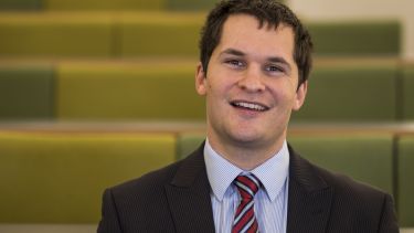 Postgraduate student Richard Lewis.