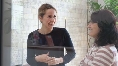 PhD student Natalija Jarosenko in Elmfield