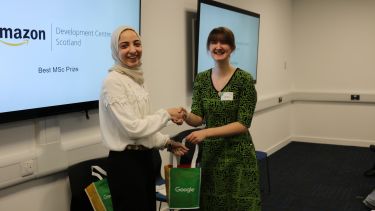 Hend ElGhazaly at the BCSWomen Colloquium