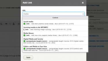 The new link lookup provides more detailed information about your links