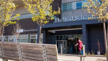 The Medical School entrance