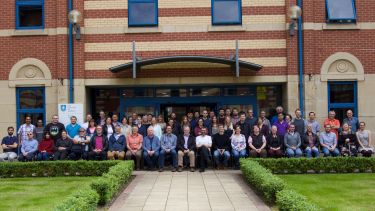 Department of Computer Science staff photo. Taken outside Regent Court
