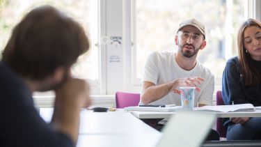 Sociological Studies student Cameron Baker