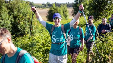 Staff members on the Big Walk 2018