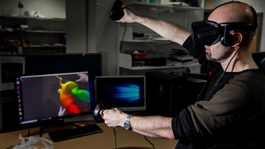 A virtual reality research project
