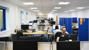 Photo of the Economics PhD Office