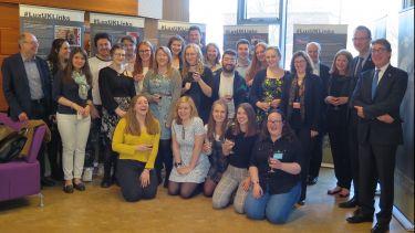 Students and visitors at the Luxembourg Studies Colloquium 2018
