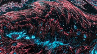 Marbled paint
