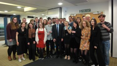 Students at the 2019 Luxembourg Studies Colloquium
