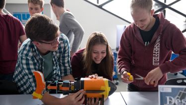 And image of the robot fish workshop