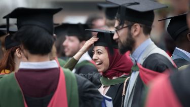 Students at Winter Graduation
