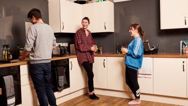 Students in accommodation