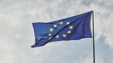 An EU flag