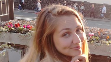 Social work graduate Rebecca Joy Novell