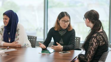 Postgraduate students in the School of Education