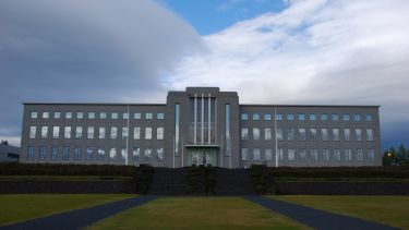 The University of Iceland from the outside.