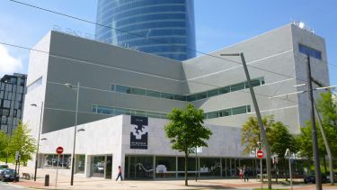 The outside of Universidad del Pais Vasco Bilbao
