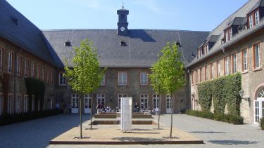 Courtyard within EBS Business School
