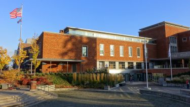 The campus of University of Oregon